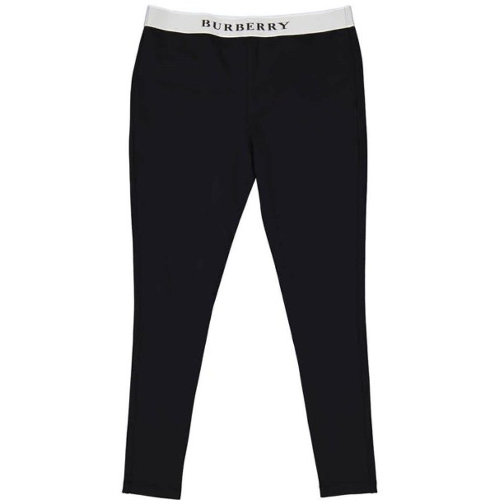 Burberry Black Logo Leggings